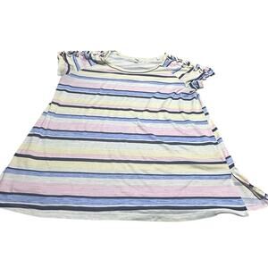 New York Laundry Blue and White Tee